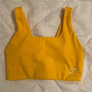 Gymshark citrus yellow Dreamy sports bra